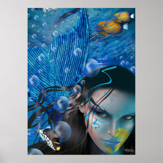 Bonita Mara Mermaid Poster