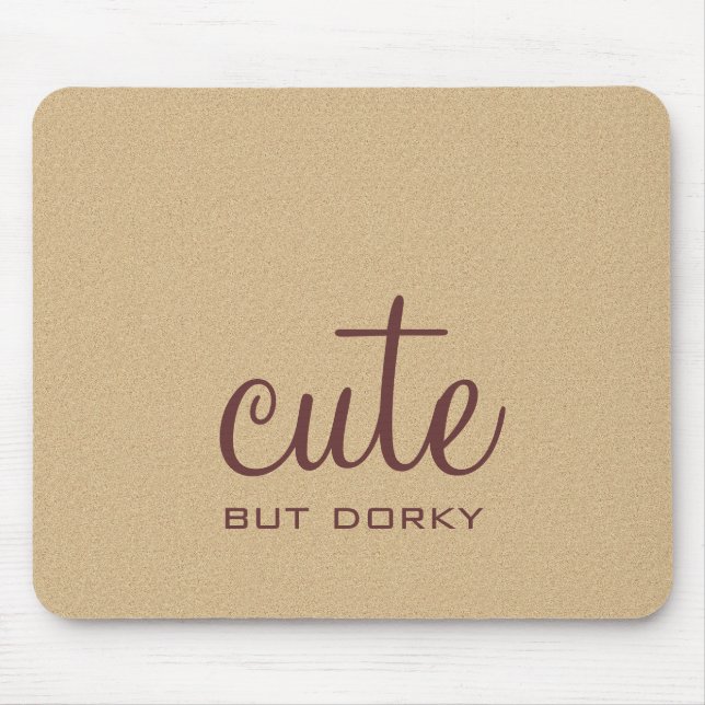 Bonita Mas Dorky Mousepad (Frente)