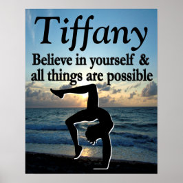 BONITA POSTER DE GAROTA PERSONALIZADA