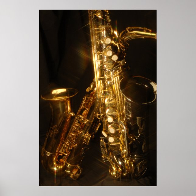 Bonita Poster Saxaphone (Frente)