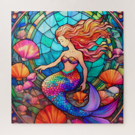 Bonita sereia quebra-cabeça