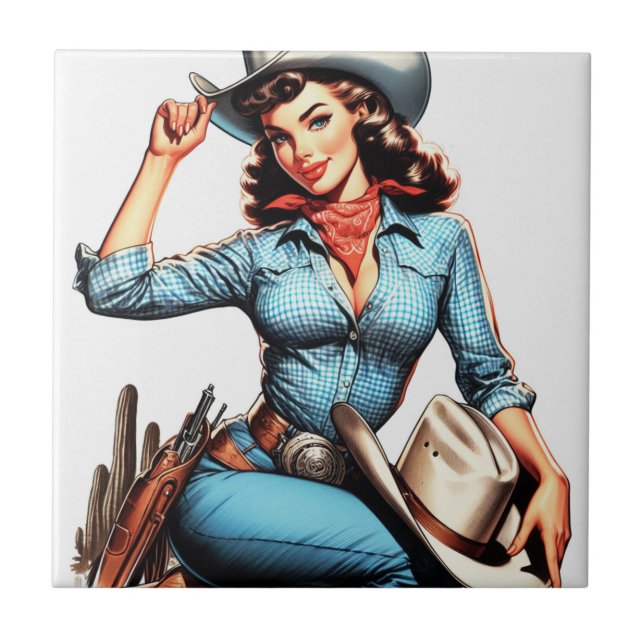 Bonita Vintage Country Girl (Frente)