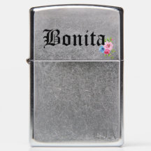 Bonita Zippo Inicial Esmagou A Luz Do Bolso De Cro