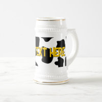 Bonitão de caneca de cerveja de cerveja preto e br