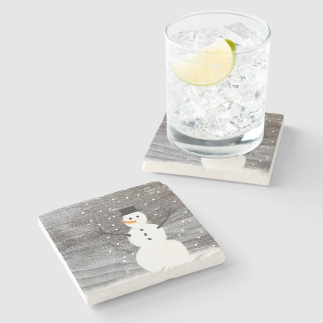 bonitão de porta copos de pedra (Lateral)