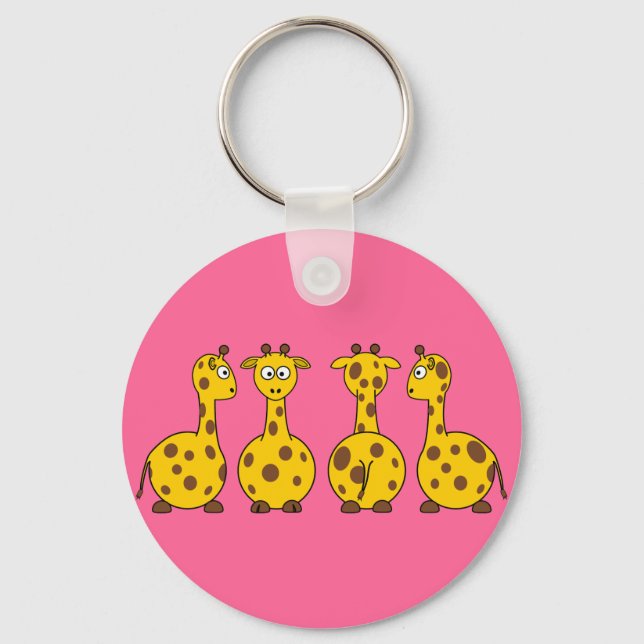Bonitão Girafas Chaveiro (Frente)