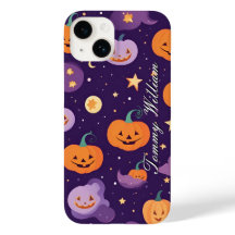 Bonitas Abóboras Sorrindo Para O Halloween