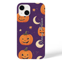 Bonitas Abóboras Sorrindo Para O Halloween