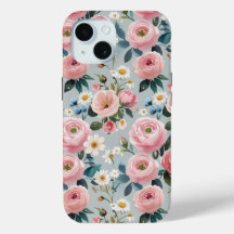 Bonitas Capas de Floral Artístico para Telefones