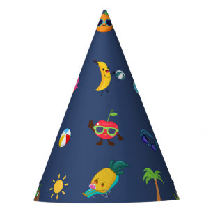 Bonitas Frutas Engraçadas, Chapéus de Festa de ani