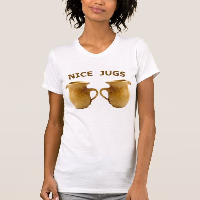 Bonitas Jugs Mulheres A Camisa (Frente)
