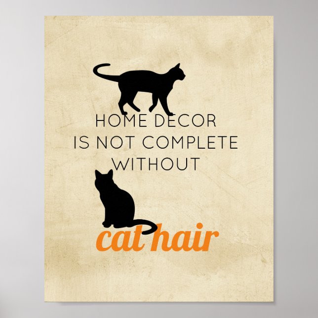 bonitinho citar poster humor para amantes de gatos (Frente)