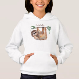 bonitinho nome preguiçoso amantes Hoodie