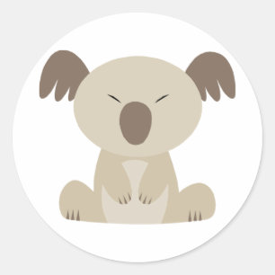 Bonito adesivos Koala