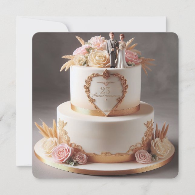 BONITO ANIVERSÁRIO BONITO COM BRIDE E GROOM (Frente)