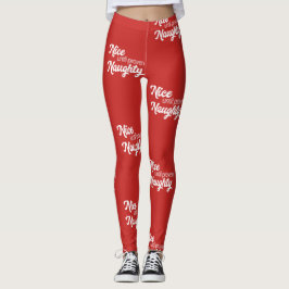 Bonito até leggings maliciosas comprovadas (vermel