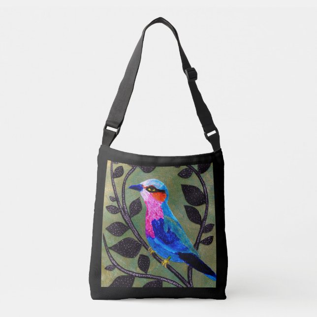 *’Bonito Birdie’ Cross Body Bag / Ombro Bolsa (Frente)