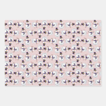 Bonito boneco de neve em fundo rosa, azul e verde