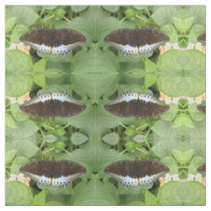 Bonito borboleta tropical Tecido animal patenteado