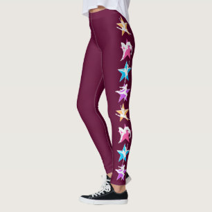 BONITO BURGUNDY DANCER LEGGING