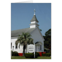 Bonito Cartão de Igreja Antigo