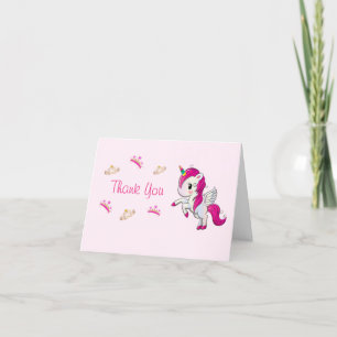 Bonito Cartões de agradecimentos princesa