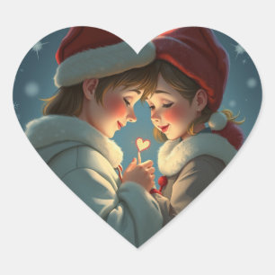 Bonito e Mortal em adesivos amorosos