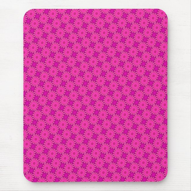 Bonito em Mousepad cor-de-rosa (Frente)
