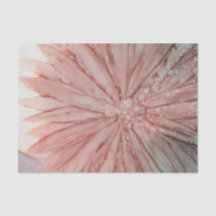 Bonito em Papel de Tecido Rosa