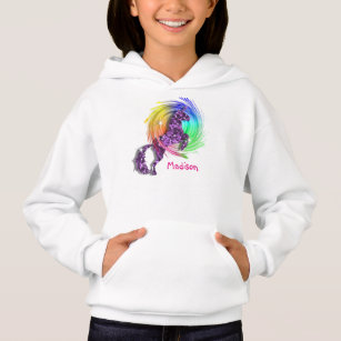 Bonito Fantasy Rainbow Unicorn Personalizado