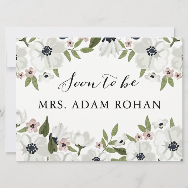 Bonito Floral para ser cartão/sinal (Frente)