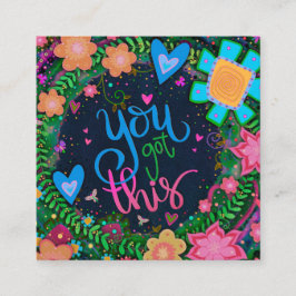 Bonito Floral Você Tem Essa Cartões De Bondade