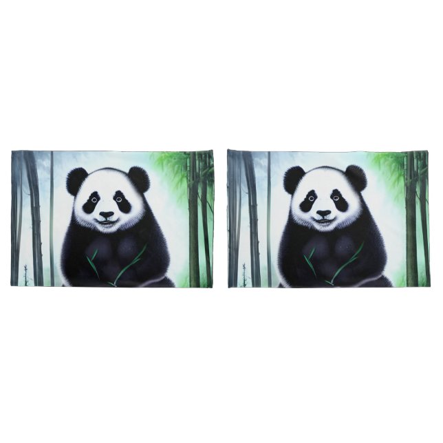 Bonito, Fofinho Pequeno Urso de Panda (Verso - conjunto)