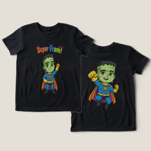 Bonito Frankenstein Kids Halloween Engraçado