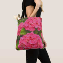Bonito Hydrangea Garden Flowers Tote Bag