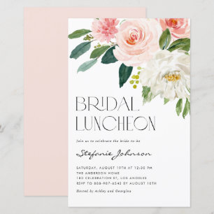 Bonito Jardim Florais Bridal Convocação para o L