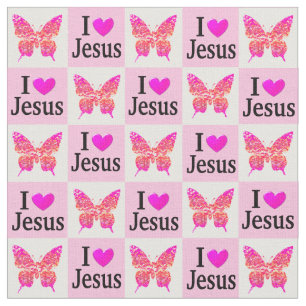 BONITO MANTEIGA DE PINCO EU AMO TECIDO JESUS