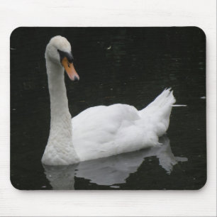 Bonito Mousepad Swan Branco