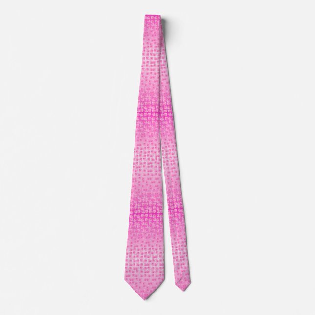 Bonito na Gravata de Pescoço de Petais Rosa (Frente)