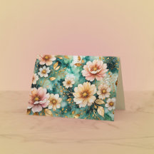 Bonito no Cartão de Nota Rosa