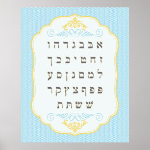 Bonito no poster azul da aposta de Alef