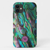 Bonito Painterly Paua Abalone Capa de telefone ini