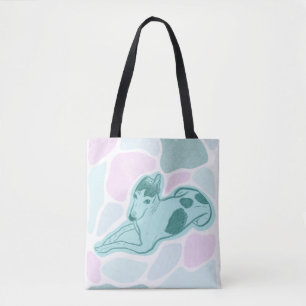 Bonito para o "Max" Cachorro Tote Bag