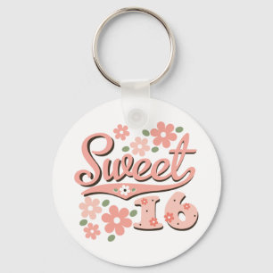 Bonito Petal Sweet 16 Chaveiro