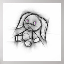 Bonito poster de coelhinho.