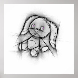 Bonito poster de coelhinho.