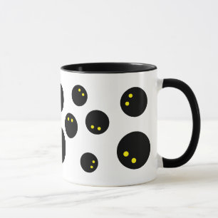 Bonito presente de caneca de impressão de bola de