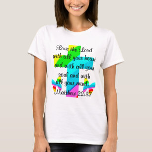 BONITO RAINBOW MATTHEW 22:37 CAMISETAS E ROUPA
