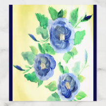 Bonito Rosa Liner Azul Para Envelopes