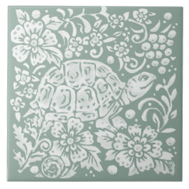 Bonito Sage Green Turtle Forest Snail